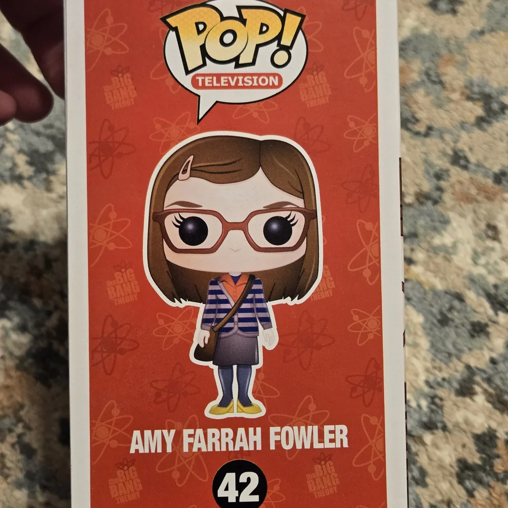 Funko Pop Amy Farrah Fowler Vinyl Figure #42 Big Bang Theory
